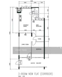 Blk 362 Clementi Avenue 2 (Clementi), HDB 3 Rooms #114616572